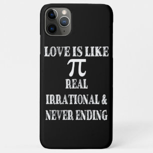 Liefde lijkt op echte irrationele en nooit eindige Case-Mate iPhone case
