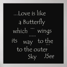 Liefde lijkt wel een Butterfly Shortliving Love Qu