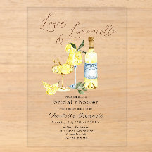 Liefde Limoncello Cocktail Bruidsfeest