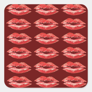 Liefde Lips Stickers