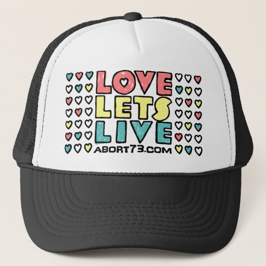 Liefde Live (Alternatief) / Abort73.com Trucker Pet (Voorkant)