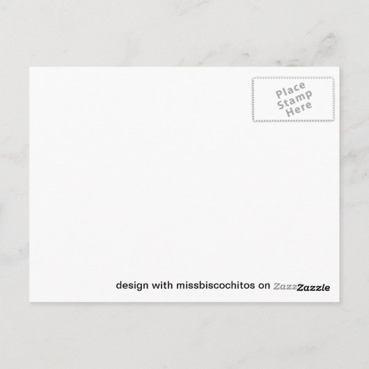 Liefde, Live, Creëer Briefkaart (Achterkant)