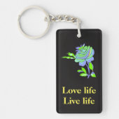 Liefde Live life sleutelhanger (Voorkant)