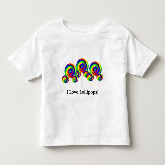 Liefde Lollipops t-shirt kinderen (Voorkant)