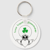 Liefde, Loyalty, vriendschap Claddah Sleutelhanger (Voorkant)