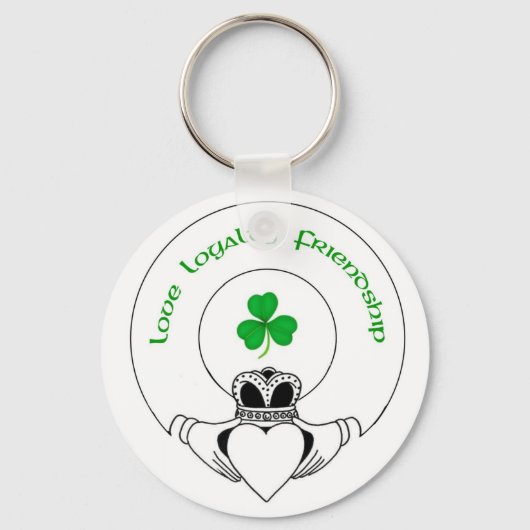 Liefde, Loyalty, vriendschap Claddah Sleutelhanger (Voorkant)