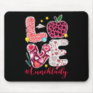 Liefde Lunch Dames Hart Valentijnsdag Cafetaria Wo Muismat