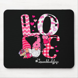 Liefde Lunchdame Grappig Koppel Kabouters Valentij Muismat