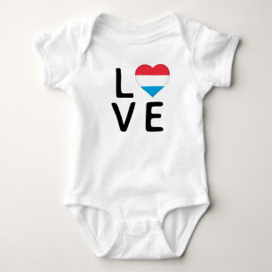 Liefde - Luxemburgse vlag Romper