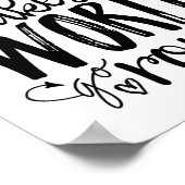 Liefde maakt de wereld de ronde prijsopgave poster (Hoek)