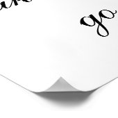 Liefde maakt de wereld draaiende poster (Hoek)