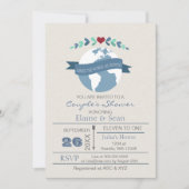 Liefde maakt de wereld rond Vrijgezellenfeest uitn Kaart (Voorkant)