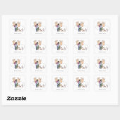 Liefde maakt een familie adoptie ASL Sticker (Vel)