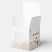 "Liefde maakt een familie" Boho adoptie douche Bedankdoosjes (Geopend)