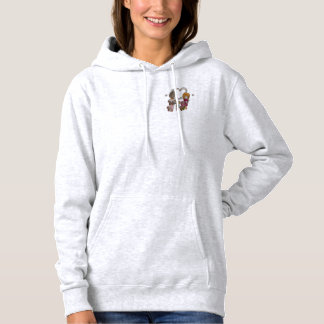 Liefde maakt een familie van Ainsley-Women's Navy  Hoodie