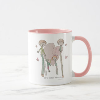 Liefde maakt een familie van Annika-11 oz Mok