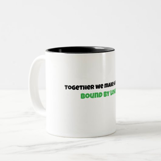 Liefde maakt een gezin - Mok (Voorkant links)