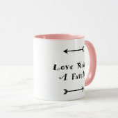 Liefde maakt een gezin - Ouderschap adoptiefoster Mok (Voorkant rechts)