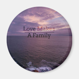 Liefde maakt een gezinsadoptie - Foster Care Magneet