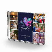 Liefde maakt familie fotoblokken (Rechts)