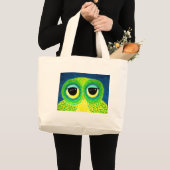 Liefde maakt je groter dan leven grote tote bag (Voorkant (product))