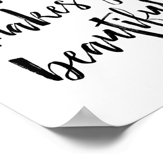 Liefde maakt je prachtige kunst afdrukken poster (Hoek)