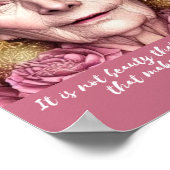 Liefde maakt ons tot schitterende prijsopgave poster (Hoek)