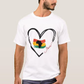 Liefde - Maand van de zwarte geschiedenis T-shirt (Voorkant)
