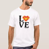 Liefde Macedonië T-shirt (Voorkant)