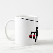 Liefde machine-aanval koffiemok (Links)