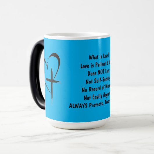 Liefde Magische Mok (Voorkant links)