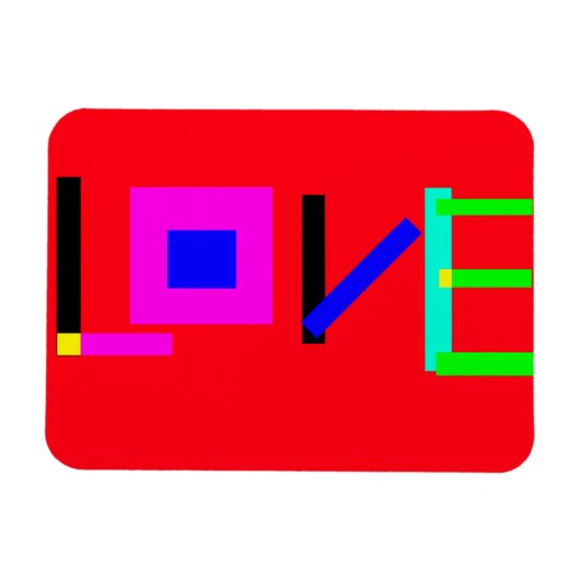 Liefde Magneet (Horizontaal)