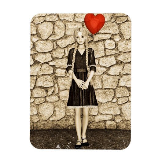 liefde magneet (Verticaal)