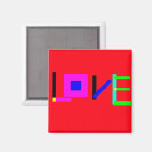 Liefde Magneet (Voorkant / Achterkant)