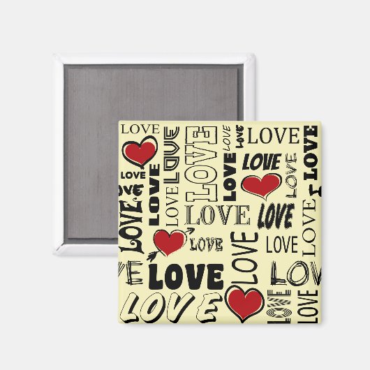 Liefde Magneet (Voorkant / Achterkant)