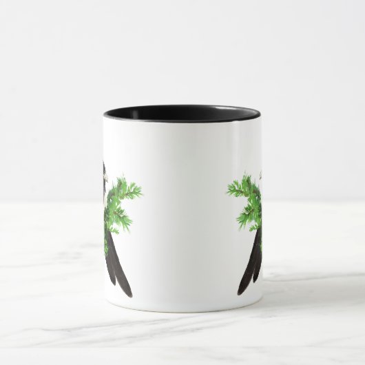 Liefde MAGPIES, zo veel als ik Mok voor prijsopgav (Midden)