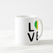Liefde - Mali vlag Koffiemok (Voorkant rechts)