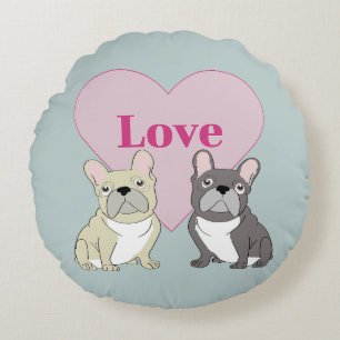 Liefde - malle honden rond kussen