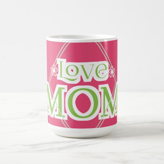 Liefde mama cadeaus koffiemok (Center)