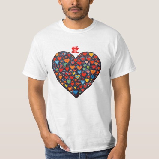 Liefde - Mandarijn T-shirt (Voorkant)