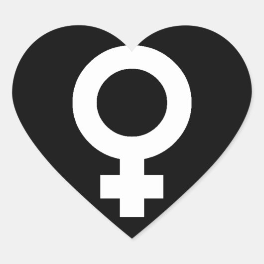 Liefde Mannelijke Sticker (Voorkant)