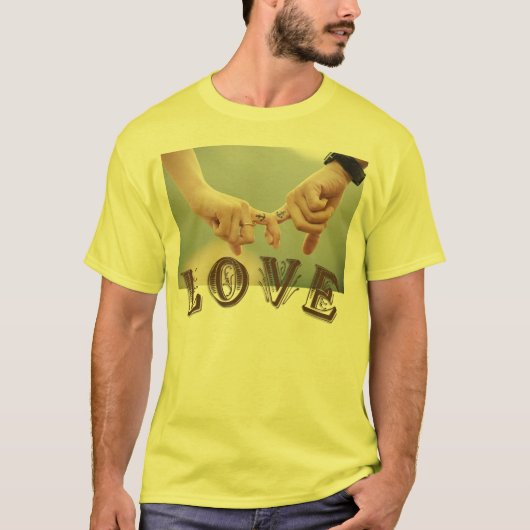 Liefde mannen T-shirt (Voorkant)