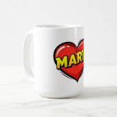 Liefde Maria Koffiemok (Voorkant links)