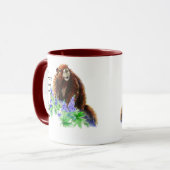 Liefde MARMOT zo veel als ik het citaat heb Mok (Voorkant links)