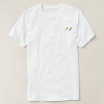 Liefde Masker Ballonnen— borst Print T-Shirt