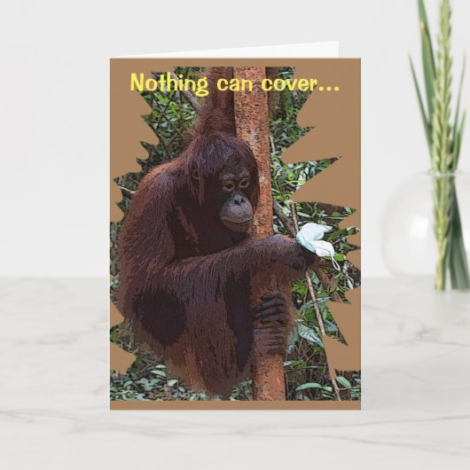 Liefde Masker Kaart (Voorkant)