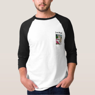 Liefde Master Kat Citaat Humor Foto T-shirt