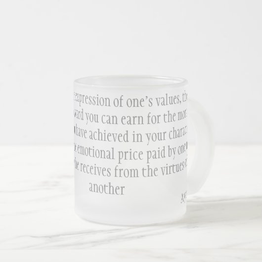 Liefde Matglas Koffiemok (Voorkant rechts)