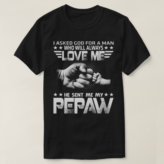 liefde me hij stuurde mijn peaw t-shirt (Design voorkant)