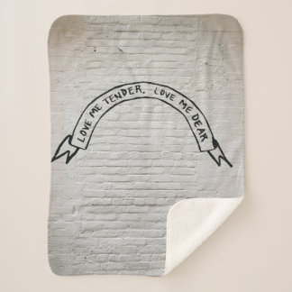 Liefde me lief, beste muurcitaten sherpa deken